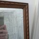 Vintage wooden mirror