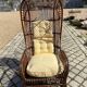 Rattan armchair