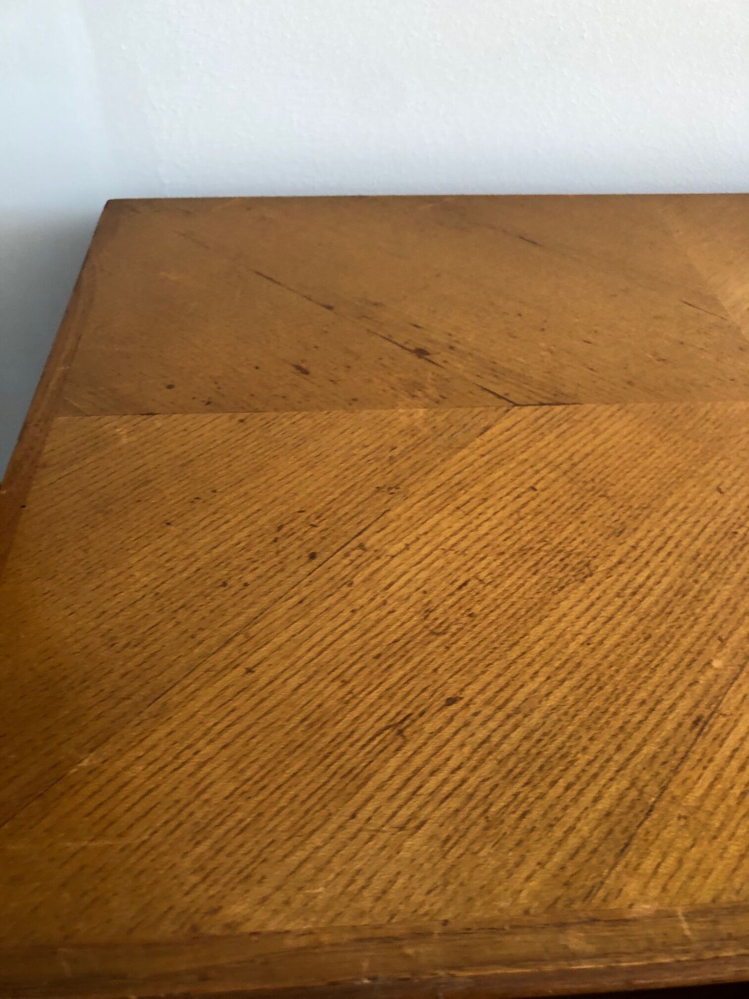 Vintage bedside compass feet