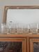 Vintage carved chiseled glasses