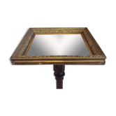 Miroir rectangulaire doré 45 X 52 X 6 cm