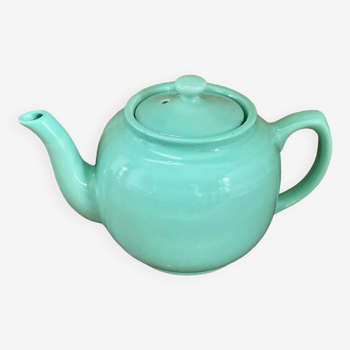 Vintage turquoise teapot