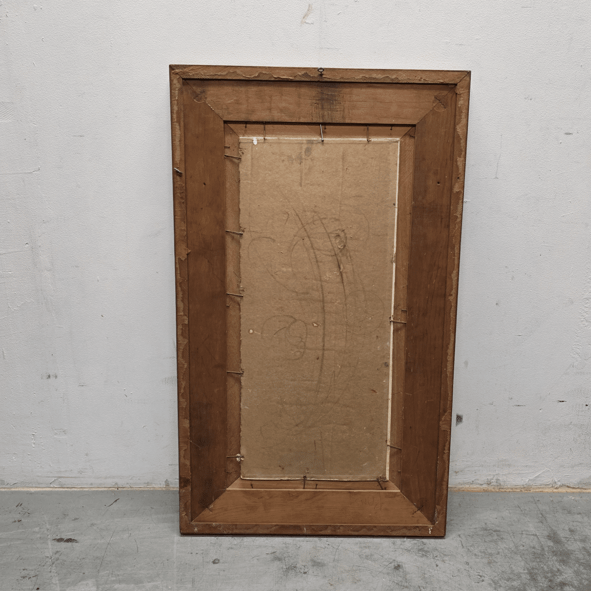 Vintage Flower Painting by Pansy Schenck, dated 1959