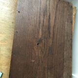 Art Nouveau tray in carved wood signed N.Faraut
