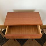 Bedside table compass legs