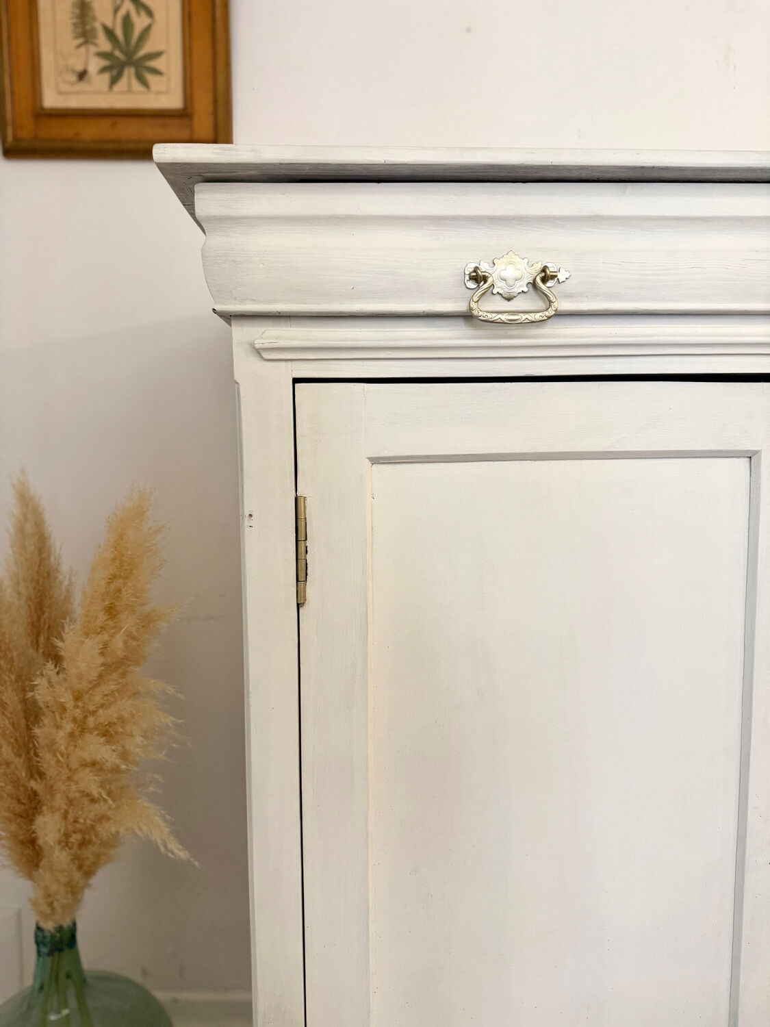 Antique patinated sideboard