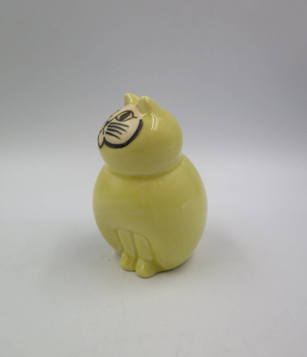 Ceramic Cat MIA Yellow Lisa Larson Atelier Gustavsberg