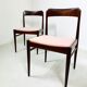 Danish mid-century palisander chairs by Ole Wanscher