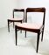 Danish mid-century palisander chairs by Ole Wanscher