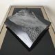 Black marble sculpture