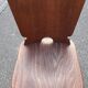 Chaises brutalistes bistrot
