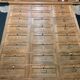 Oak notary clamshell furniture
