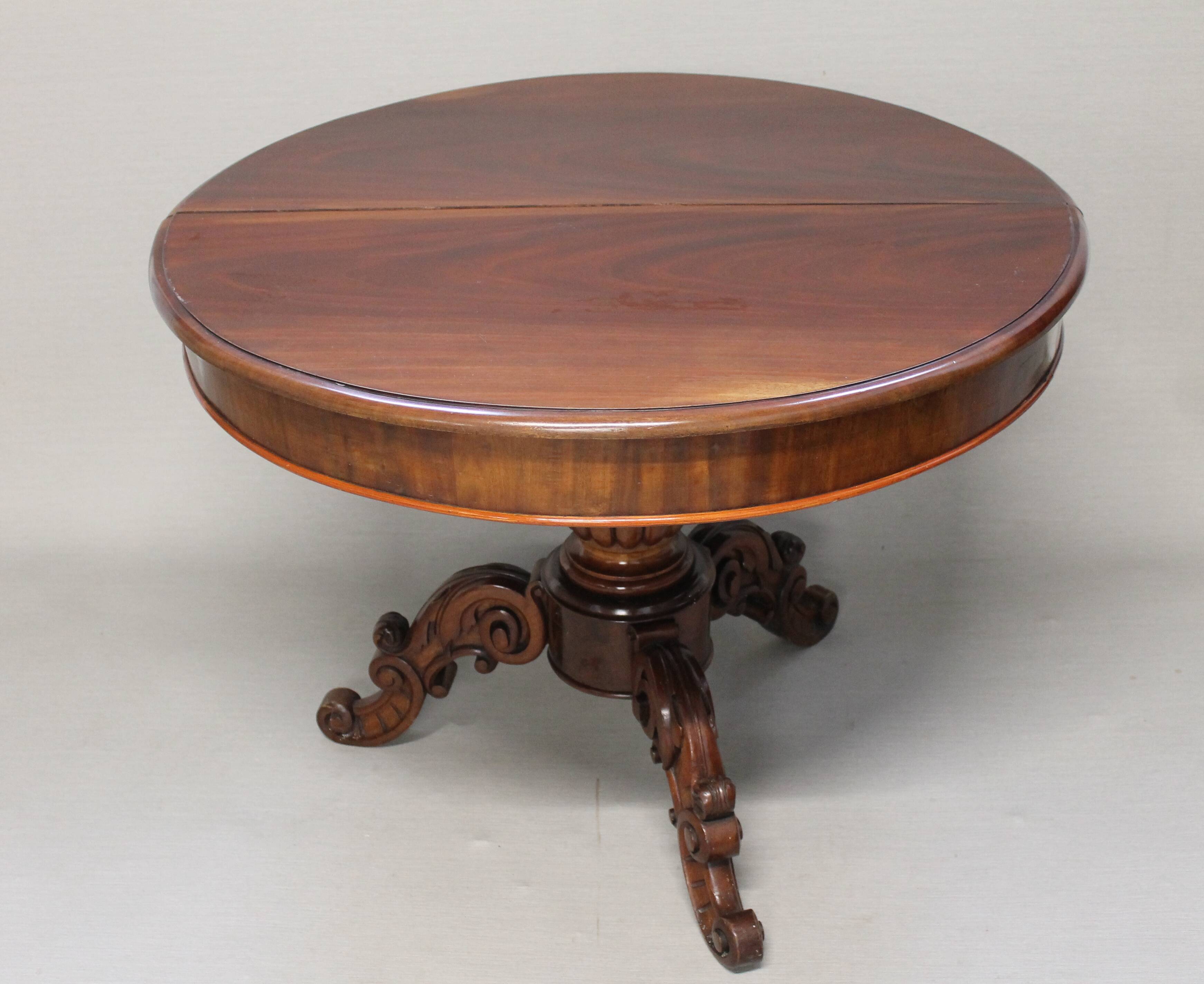 Louis-Philippe period mahogany healing