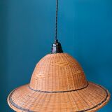 Braided wicker suspension