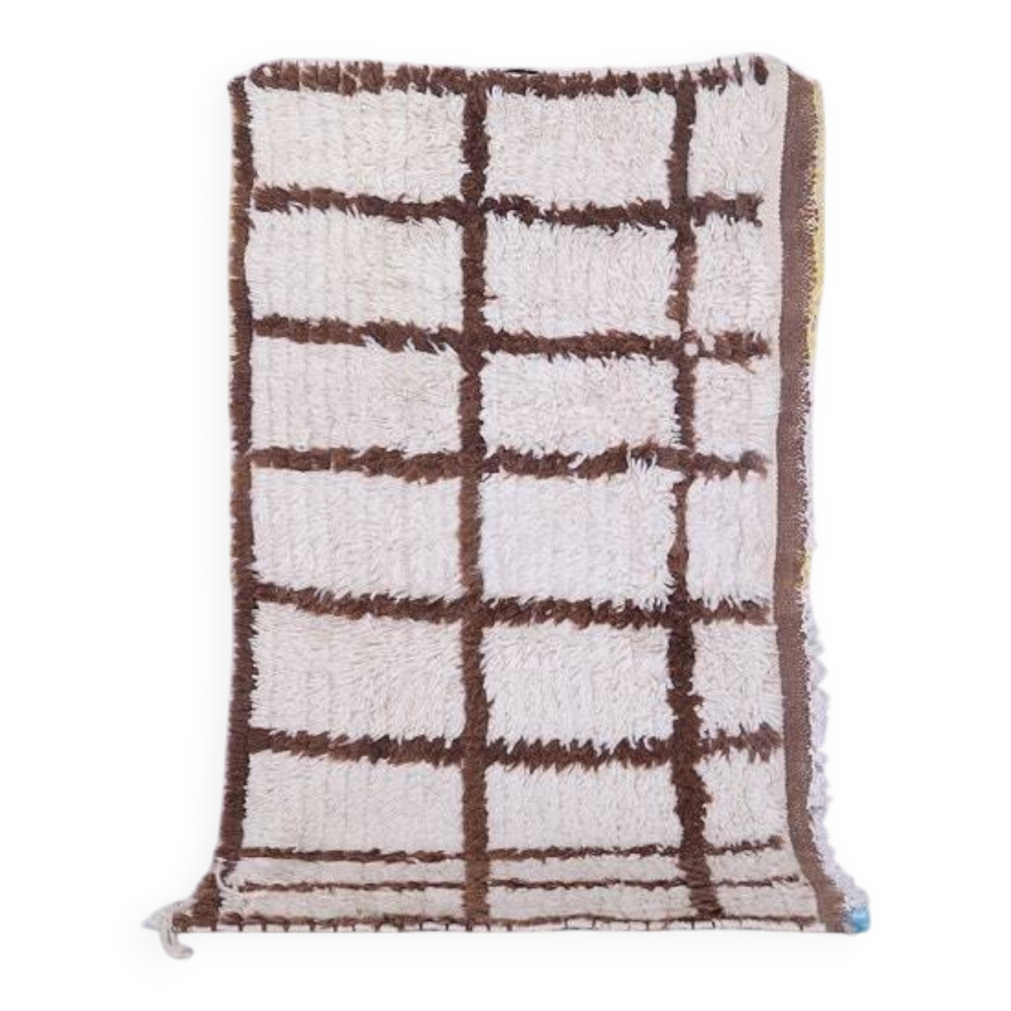 Moroccan checkered rug 150/250cm