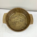 Large stoneware basin with handles