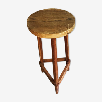 Tabouret de bar en bois massif