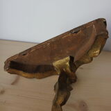 Gilded wooden console