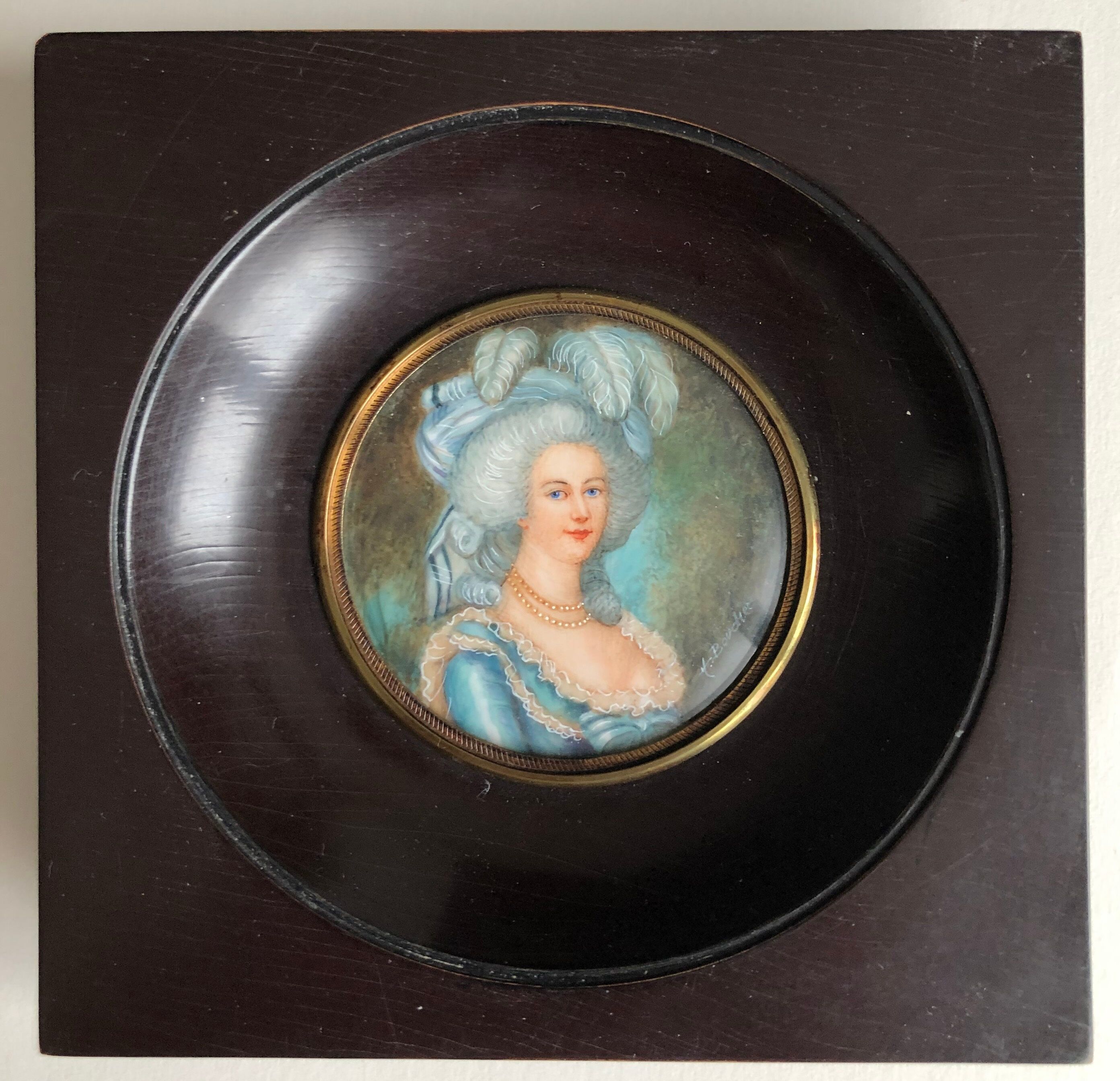 Miniature by Marie Antoinette