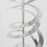 Kinetic Spiral Light Sculpture from Werner Epstein, 1972