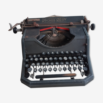 Collectible Rocher-Rooy typewriter