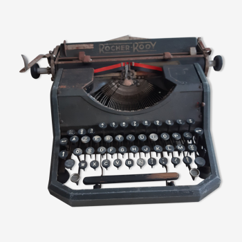 Machine à écrire Rocher-Rooy de collection