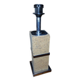 Cork lamp base