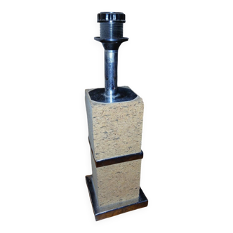 Cork lamp base