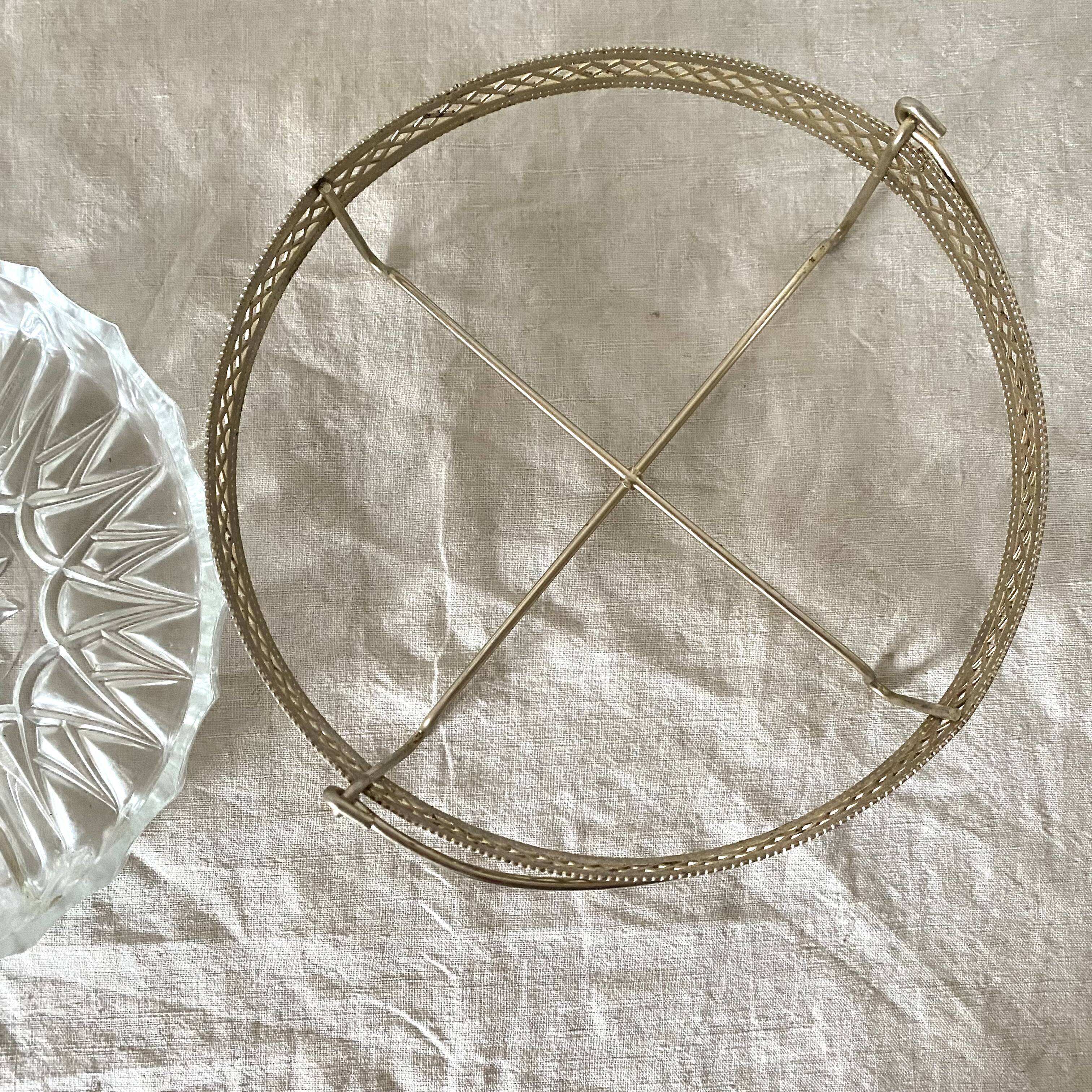 Vintage aperitif serving dish