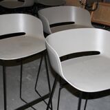 Set of 3 Babila 2748 stools, Pedrali