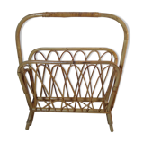 Magazine rack Wicker, early 1970s