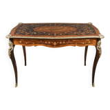 Rosewood Table with Marquetry, Napoléon III period