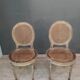 Pair of chair Louis XVI