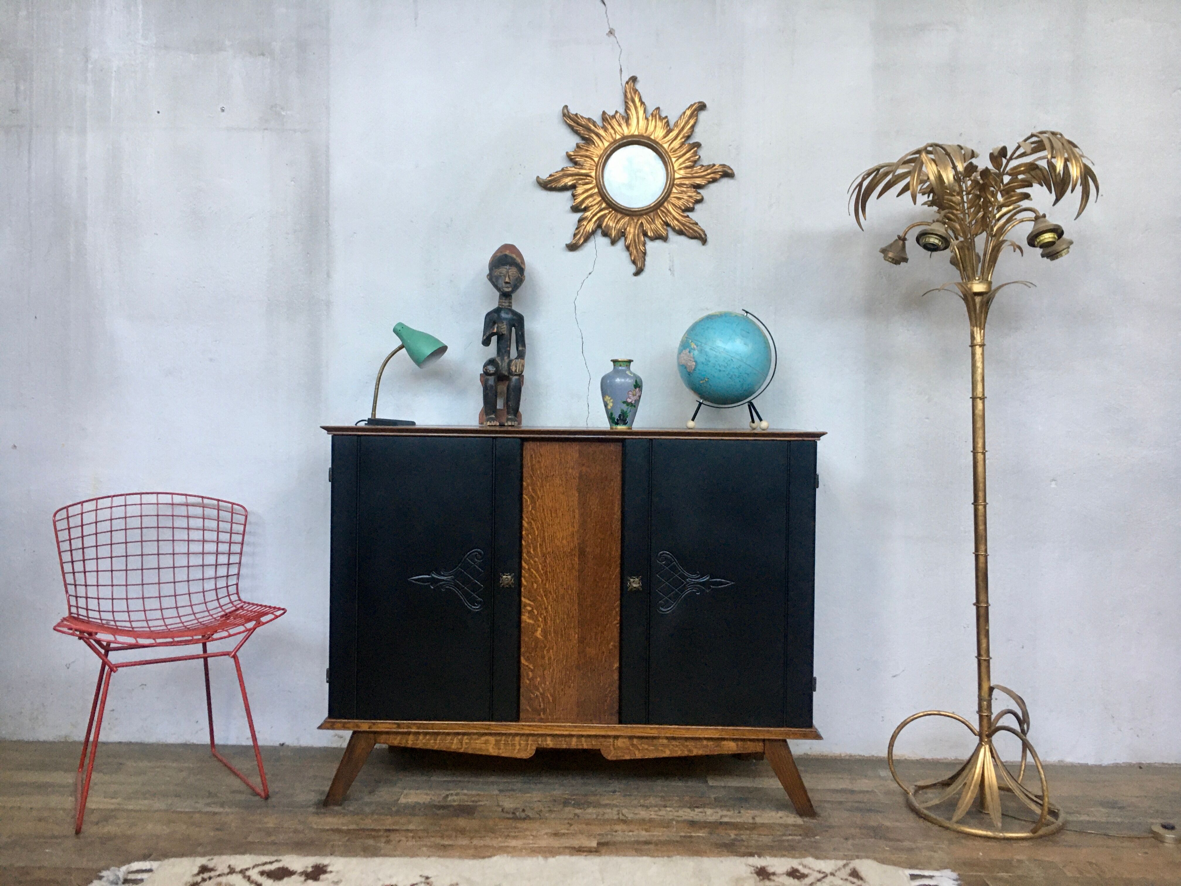 Vintage oak sideboard 1950/1960