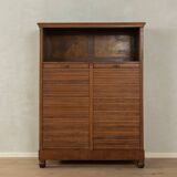 Art Deco roller shutter cabinet