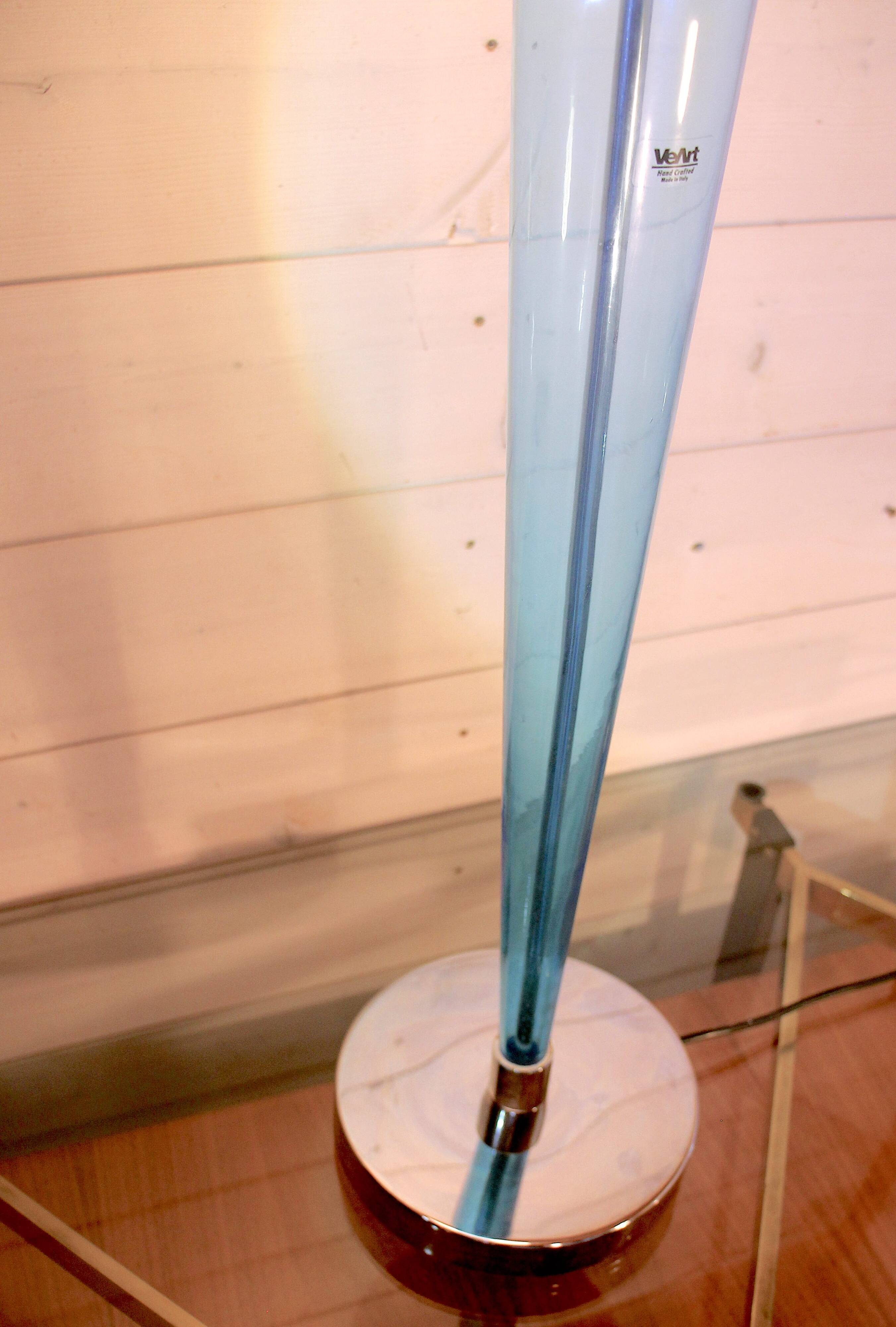 Artemide, Blown Glass Table Lamp by Jeannot Cerutti for VeArt, Italy