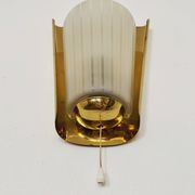 Brass Wall Lamp by Wilhelm Wagenfeld for Peill und Putzler