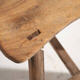 Antique Primitive Style Oriental Stool (c.1920) #2