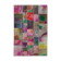Handmade anatolian overdyed 198 cm x 302 cm multicolor patchwork carpet