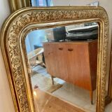 Gilded Louis Philippe mirror