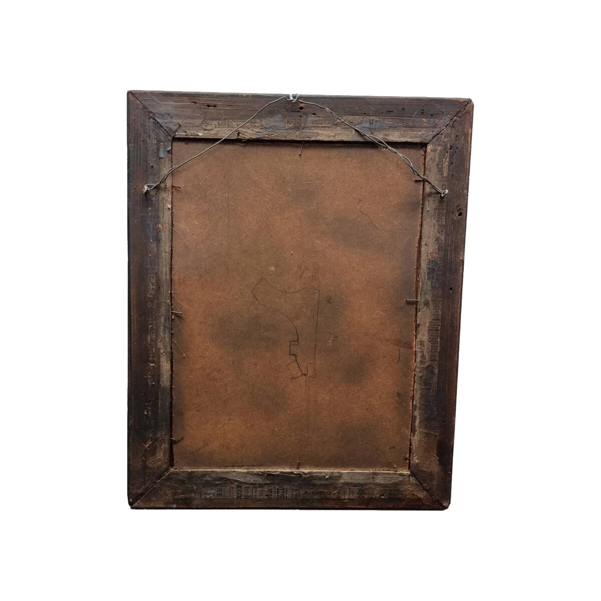 Old Flower Still Life On Canvas, early 1900s