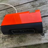 Orange alarm clock Sankyo Digi-Glo