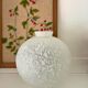 Speckled ball glass vase