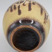 Vase céramique Fat Lava 2 anses vintage
