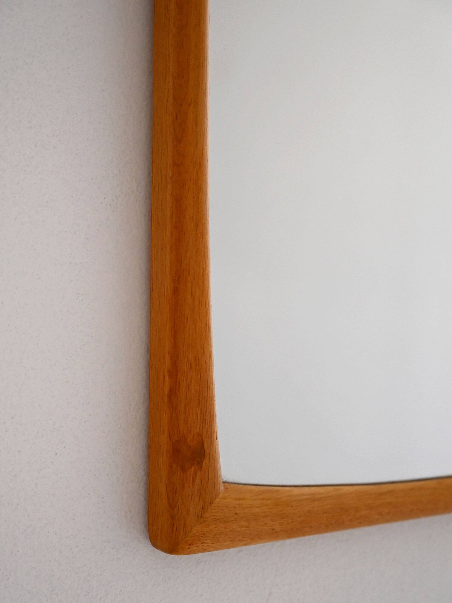 Swedish Fröseke Oak Mirror, Sylvia Model