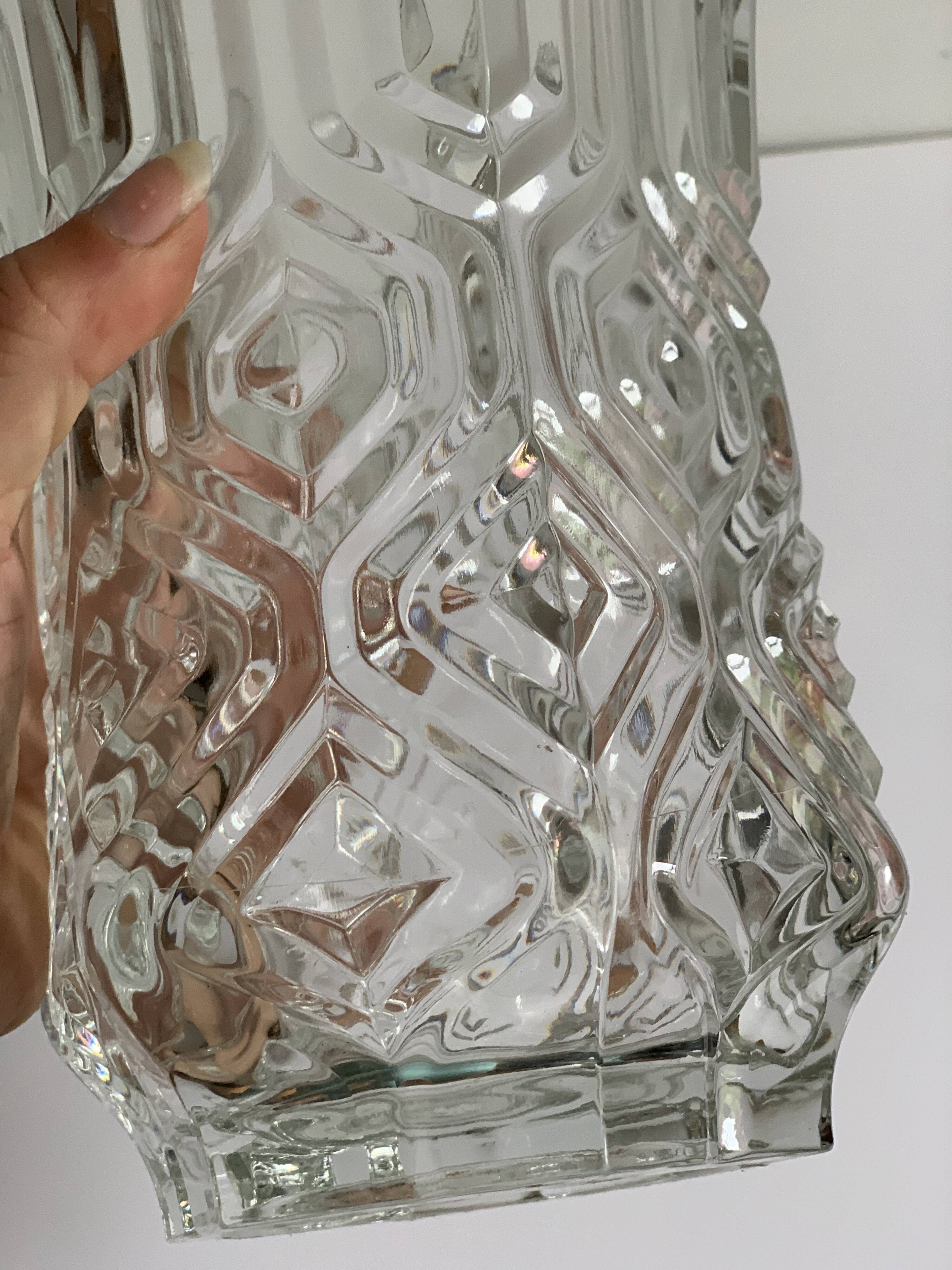 Vase cristal vintage