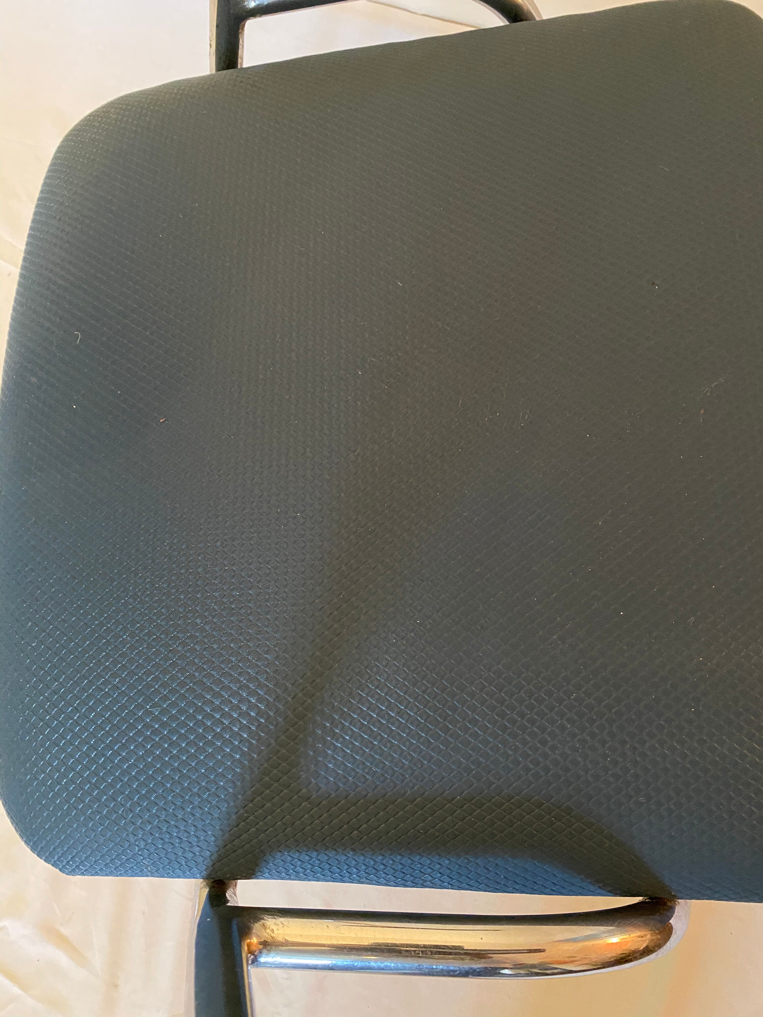 Industrial tubular art deco chair