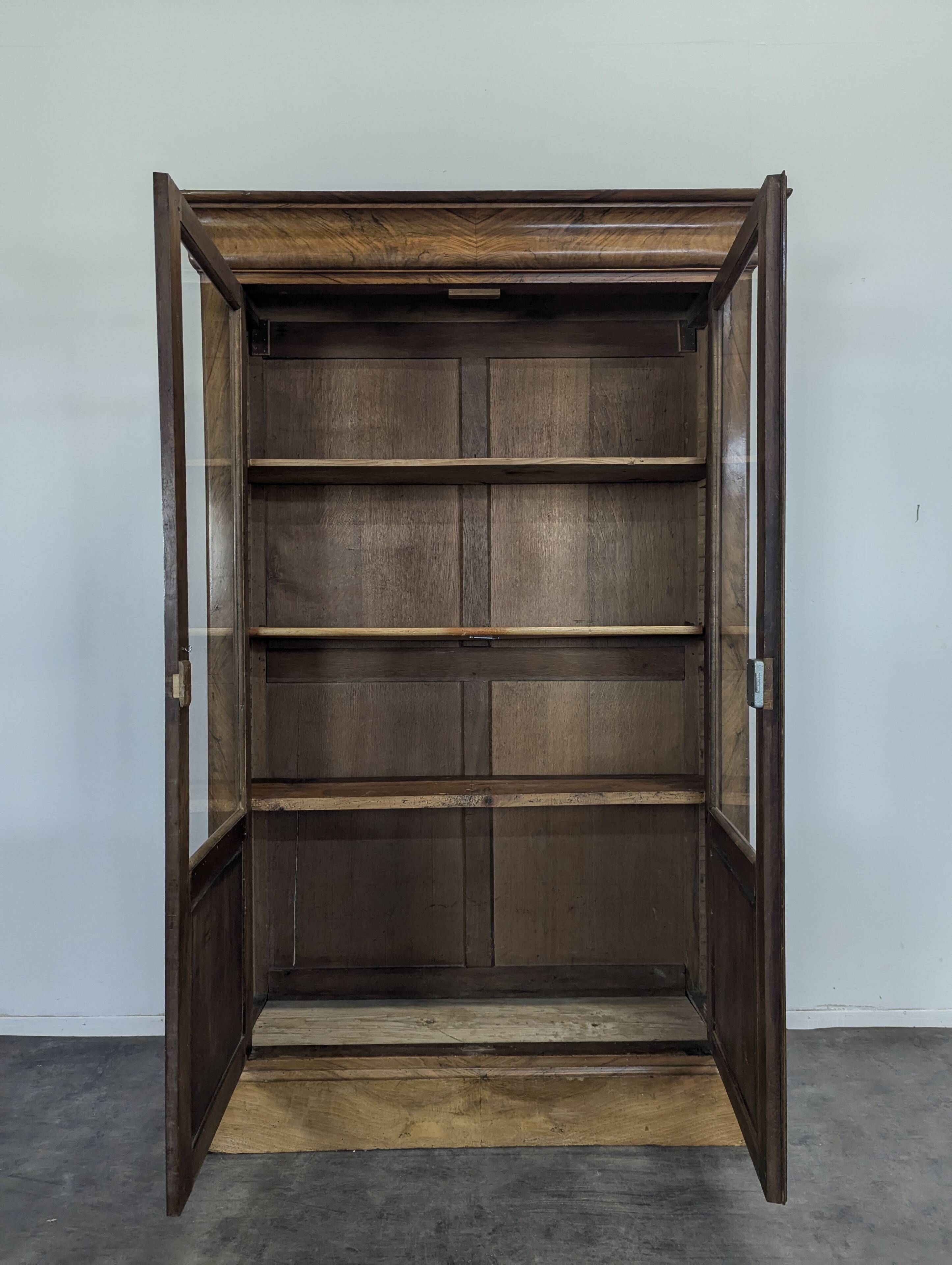 Louis Philippe style mahogany library