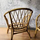 Rattan lounge