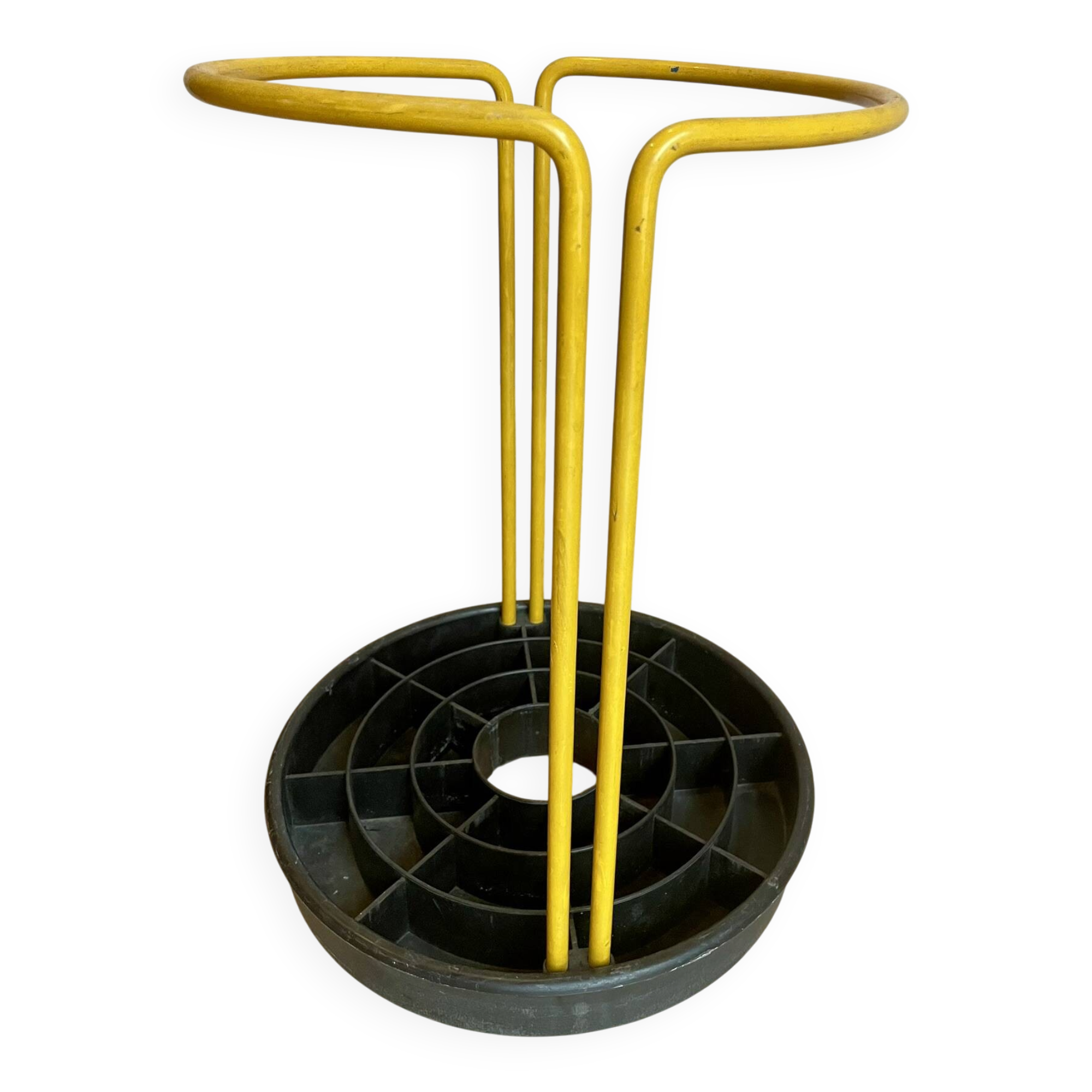 Vintage Italian umbrella stand Seccose Space Age 1970s